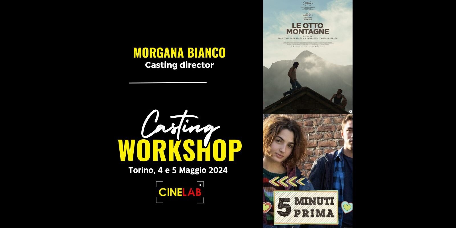 Masterclass Casting con Morgana Bianco